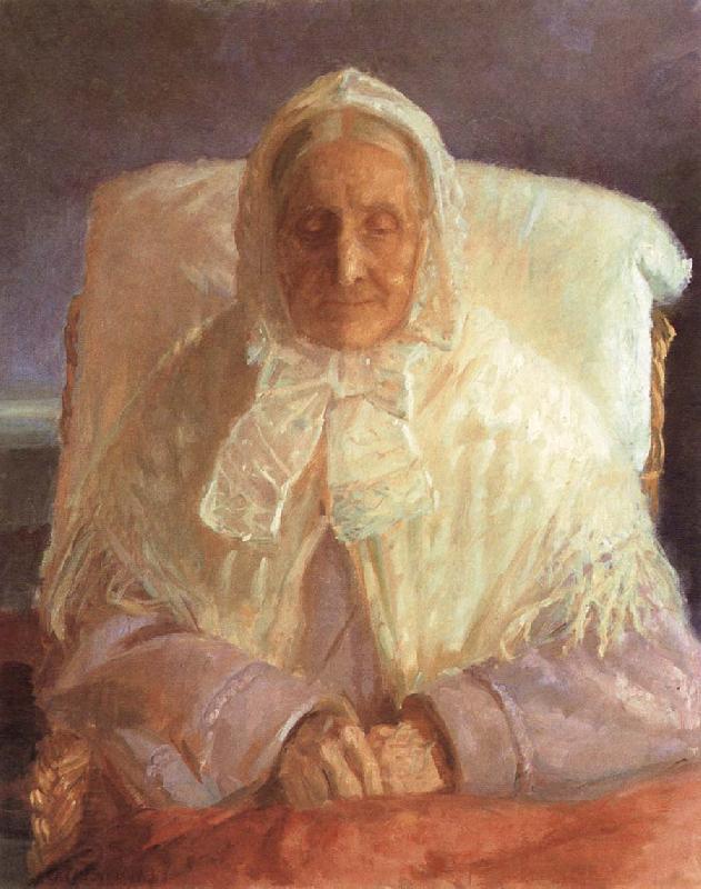 Anna Ancher The Artist-s mother,Anna Hedvig Brondum China oil painting art